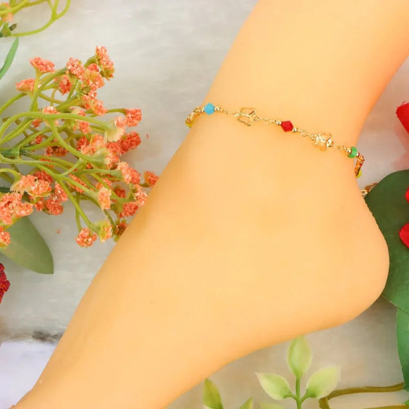 "New Beautiful Design Anklet for Women/Girls, Gift, A561 - Picture 7 of 10